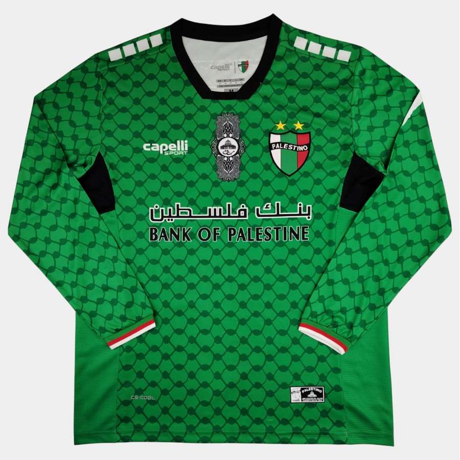Maillot Palestino CL Vert 2024 2025 Manches Longues