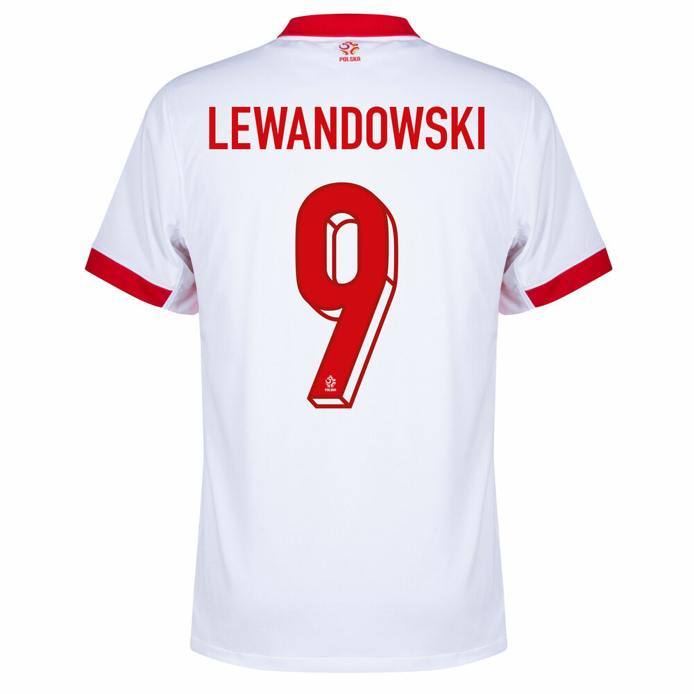 Maillot Pologne Domicile 2024 2025 Lewandowski – Image 2