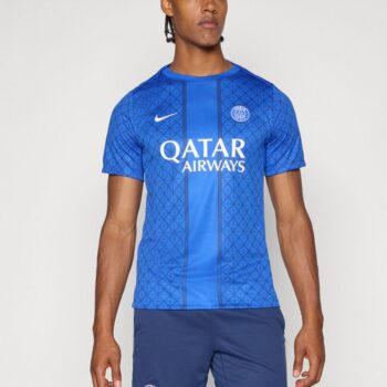Alternative view of Maillot Pre Match PSG 2025 2026 Bleu
