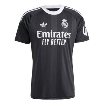 Maillot Real Madrid 2025 2026 Gardien Noir