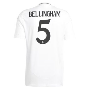 Alternative view of Maillot Real Madrid Domicile 2024 2025 Bellingham