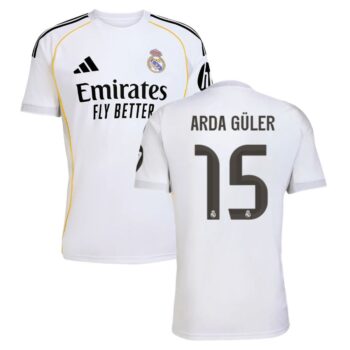 Maillot Real Madrid Domicile 2025 2026 Arda Guler