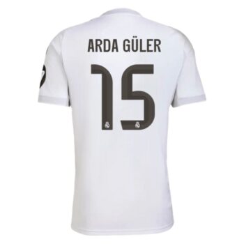Alternative view of Maillot Real Madrid Domicile 2025 2026 Arda Guler