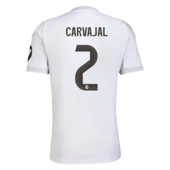 Alternative view of Maillot Real Madrid Domicile 2025 2026 Carvajal