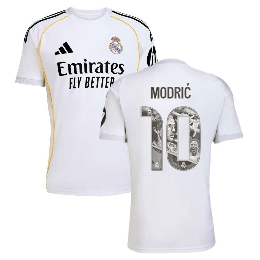 Maillot Real Madrid Domicile 2025 2026 Modric