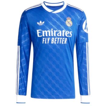 Maillot Real Madrid Third 2025 2026 Manches Longues