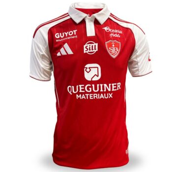 Maillot Stade Brestois Domicile 2025 2026
