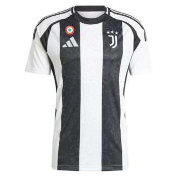 Alternative view of Maillot Juventus Domicile 2024 2025 Vlahovic