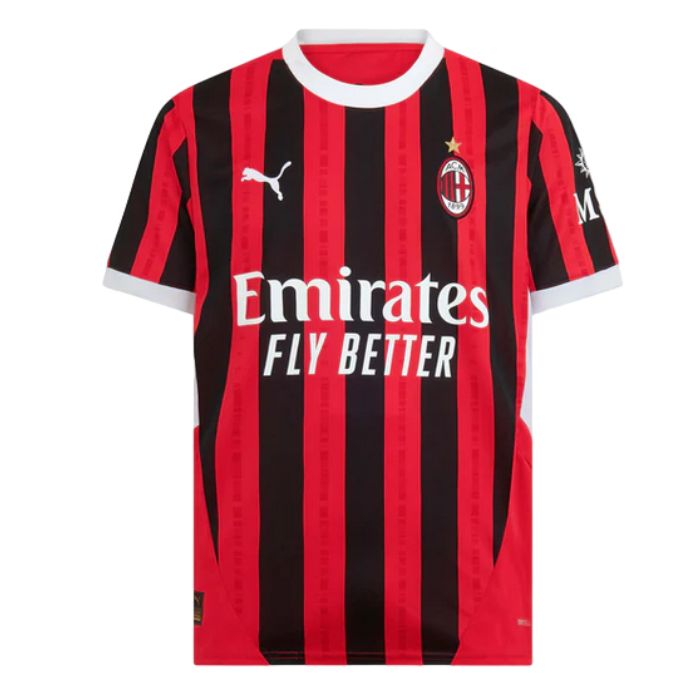 Maillot Milan AC Domicile 2024 2025 Rafael Leão – Image 3