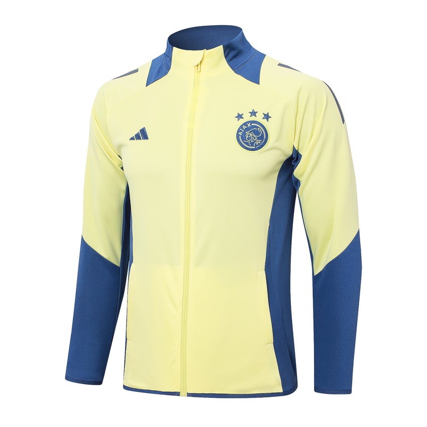 Survetement Ajax Veste 2024 2025 Jaune – Image 2
