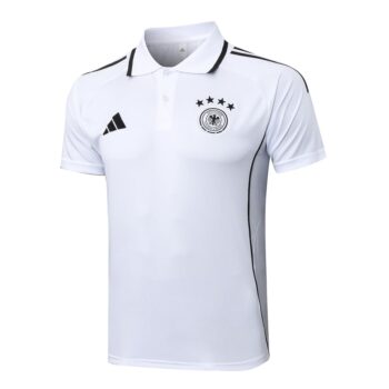 Alternative view of Survetement Allemagne Polo 2025 2026 Blanc Noir