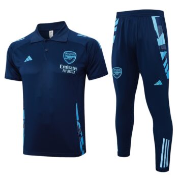 Survetement Arsenal Polo 2024 2025 Bleu