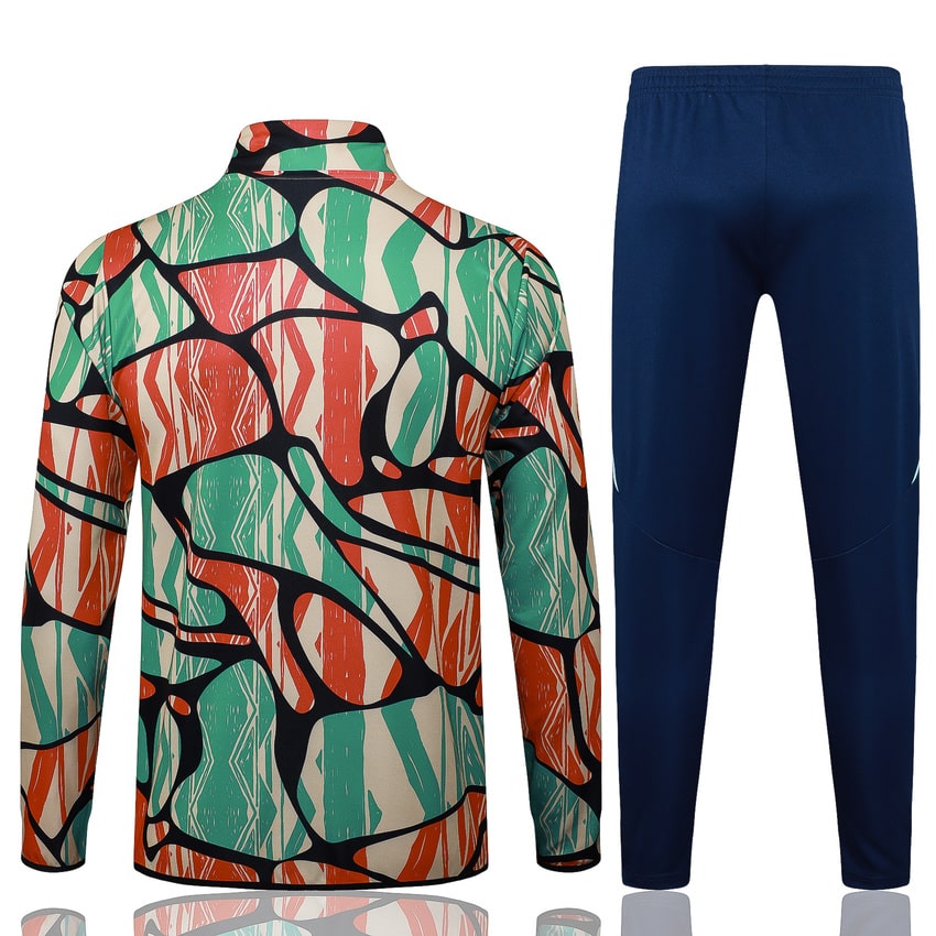 Survetement Arsenal Veste 2024 2025 Rouge Vert – Image 4