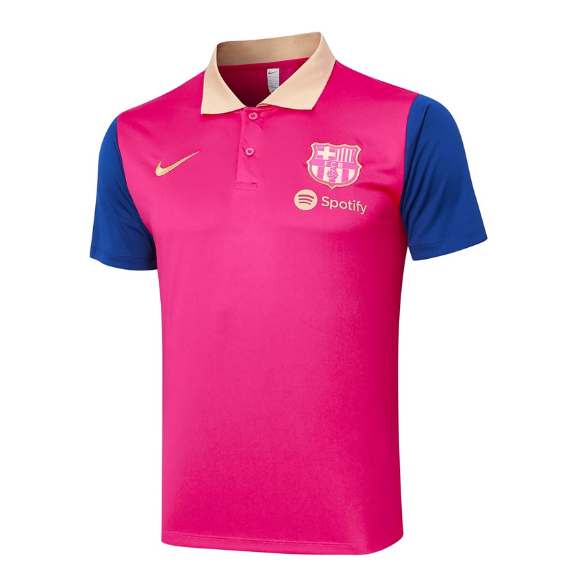 Survetement Barca Polo 2024 2025 Rose – Image 2