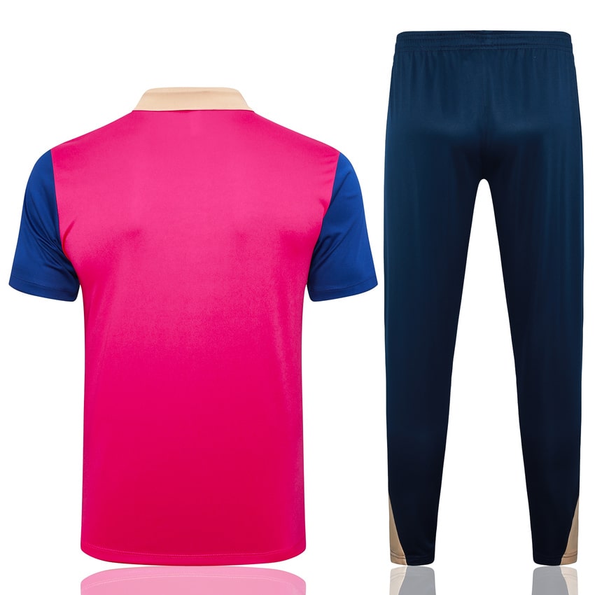 Survetement Barca Polo 2024 2025 Rose – Image 4