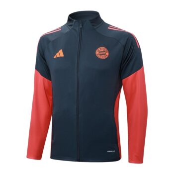 Alternative view of Survetement Bayern Munich Veste 2025 2026 Noir Rouge
