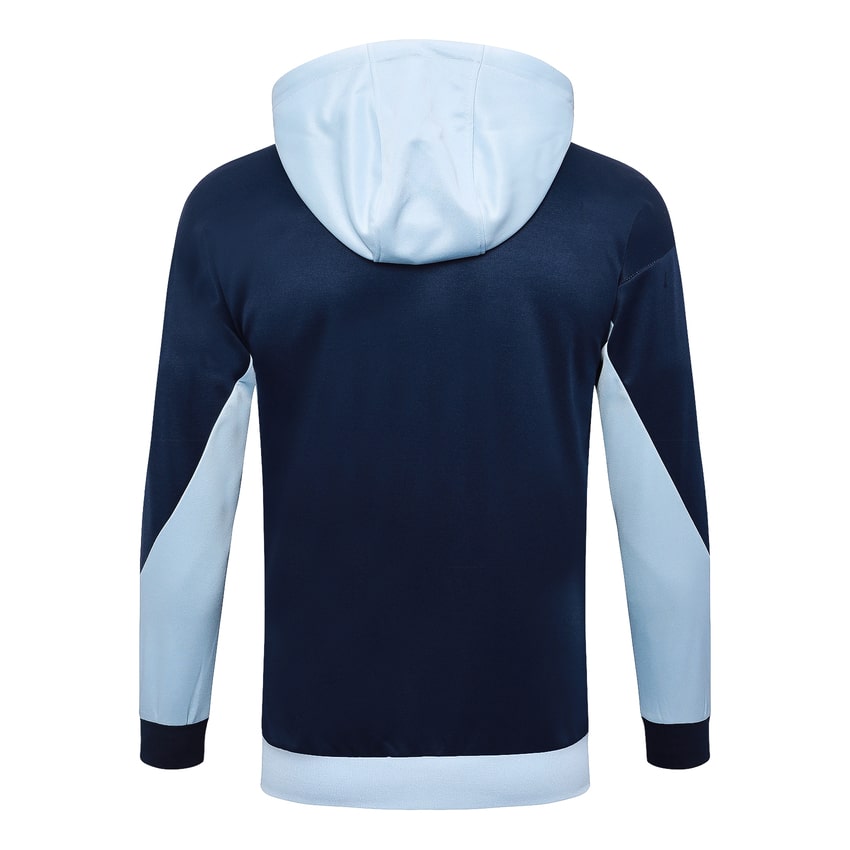 Survetement Equipe de France Sweat 2024 2025 Blanc Bleu – Image 3