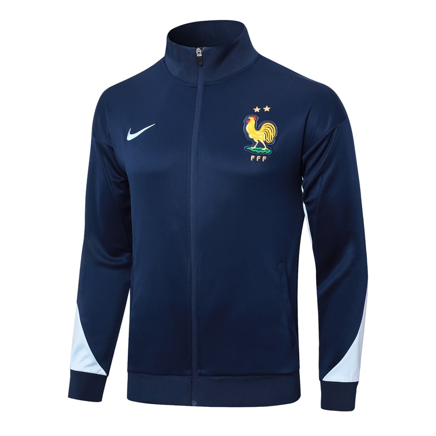 Survetement Equipe de France Veste 2024 2025 Bleu – Image 2