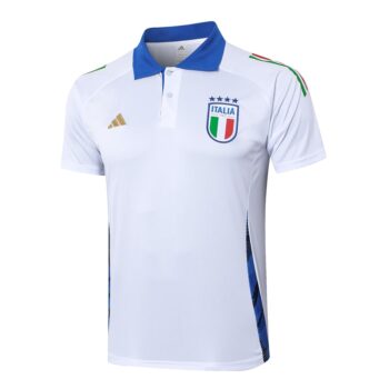Alternative view of Survetement Italie Polo 2024 2025 Blanc