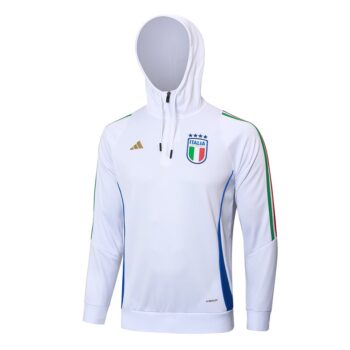 Alternative view of Survetement Italie Sweat 2024 2025 Blanc