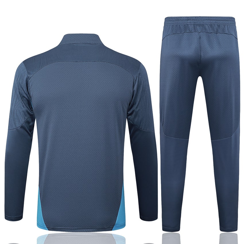 Survetement Manchester City Training 2024 2025 Bleu Foncé – Image 4