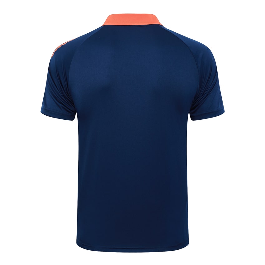Survetement Manchester United Polo 2024 2025 Bleu – Image 3