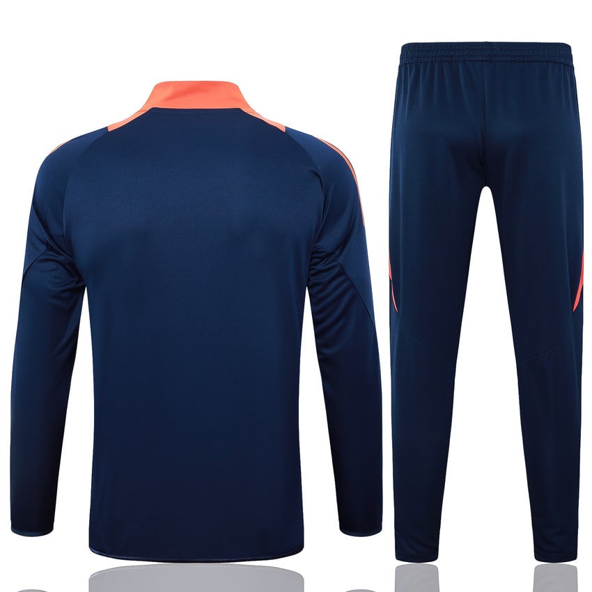 Survetement Manchester United Veste 2024 2025 Bleu – Image 4
