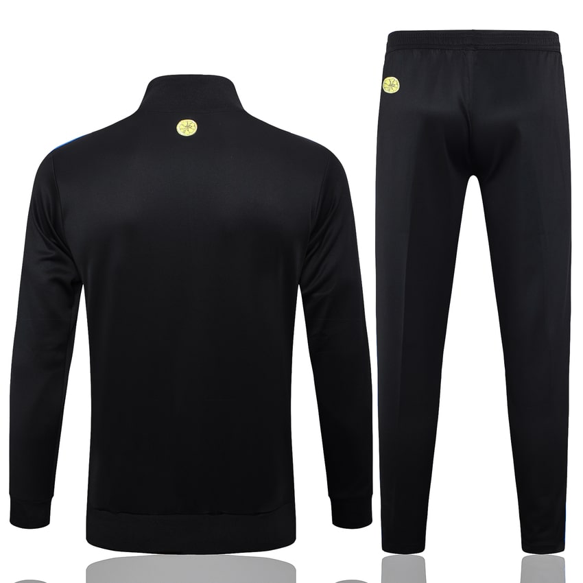 Survetement Manchester United Veste 2024 2025 Noir Sombre – Image 4