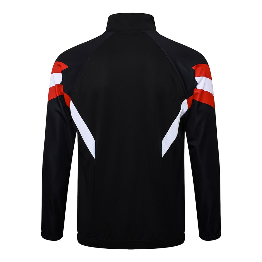 Survetement Manchester United Veste 2024 2025 Noir Foncé – Image 3