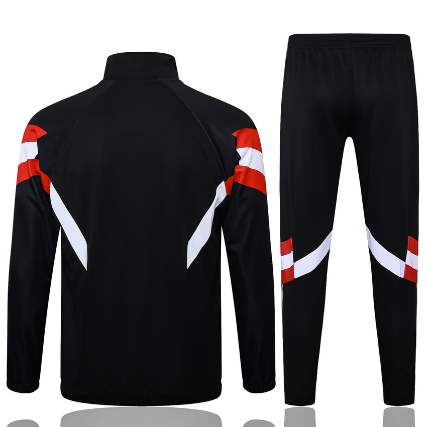 Survetement Manchester United Veste 2024 2025 Noir Foncé – Image 4