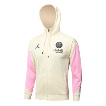 Alternative view of Survetement PSG Sweat 2024 2025 Beige Rose