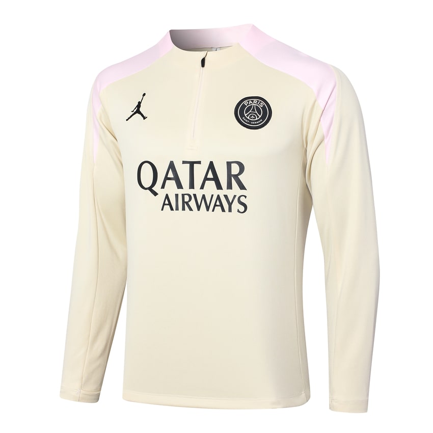 Survetement PSG Training 2024 2025 Beige – Image 2