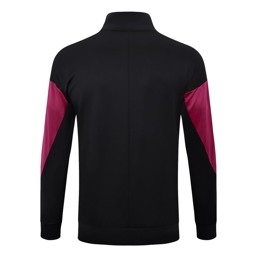 Survetement PSG Veste 2024 2025 Noir Rouge – Image 3