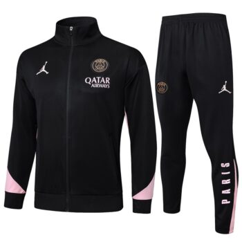 Survetement PSG Veste 2024 2025 Noir Rose