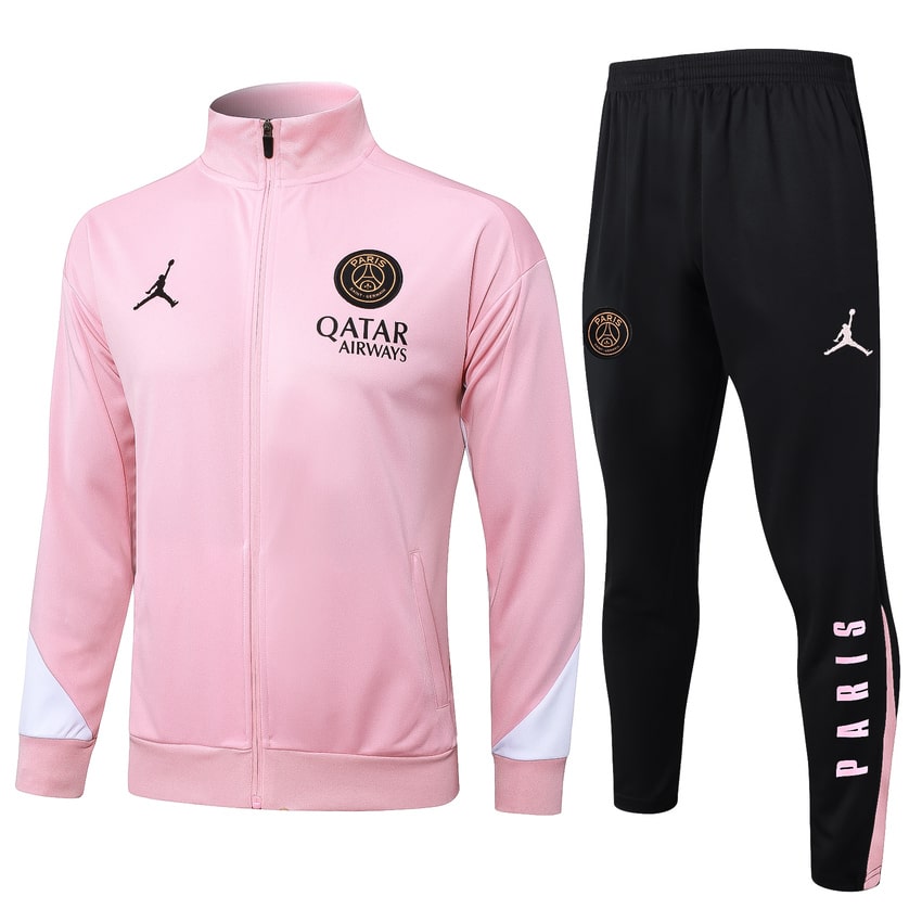 Survetement PSG Veste 2024 2025 Rose Clair