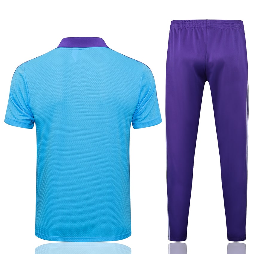 Survetement Real Madrid Polo 2025 2026 Bleu Ciel – Image 4