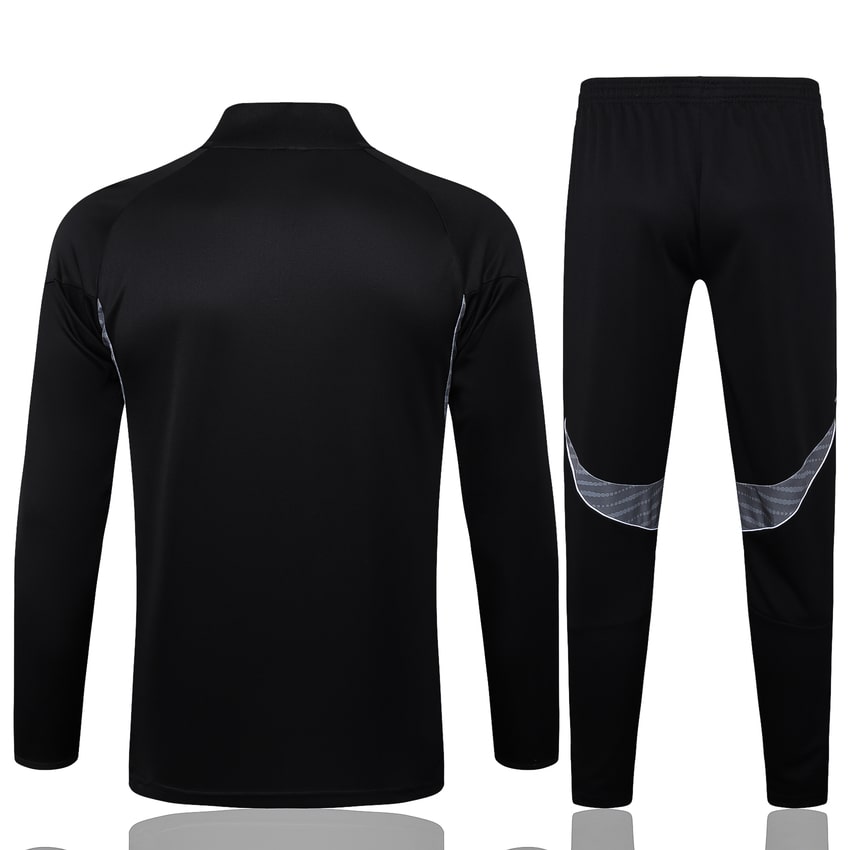 Survetement Real Madrid Training 2024 2025 Noir Sombre – Image 4