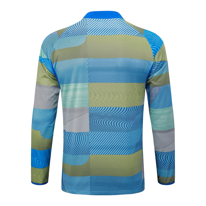 Survetement Real Madrid Training 2025 2026 Bleu Vert – Image 3