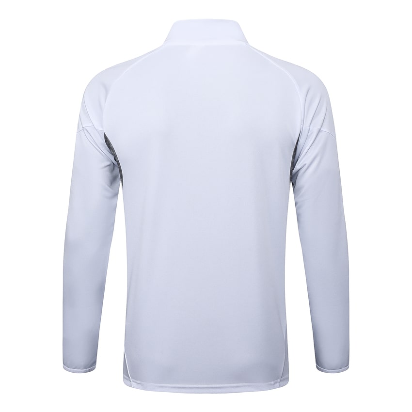 Survetement Real Madrid Veste 2024 2025 Blanc Noir – Image 3