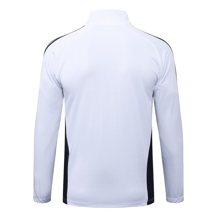 Survetement Real Madrid Veste 2025 2026 Blanc Noir – Image 3