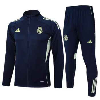 Survetement Real Madrid Veste 2025 2026 Bleu Sombre